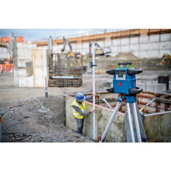 Nível Laser Rotativo BOSCH GRL 650 CVHG (18 V - Bateria - Ião-lítio - Azul), miniatura 3