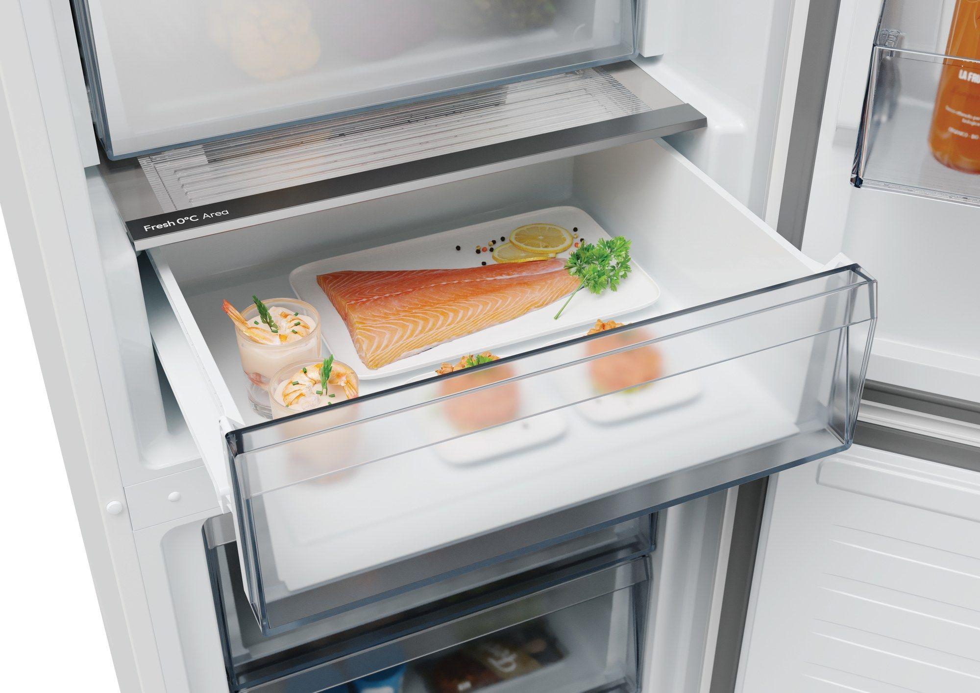 Frigorífico Combinado Independente CANDY CNCQ2T620AX (409 l - 205x59,5x66,7 cm - 205 cm - Inox) — miniatura 7