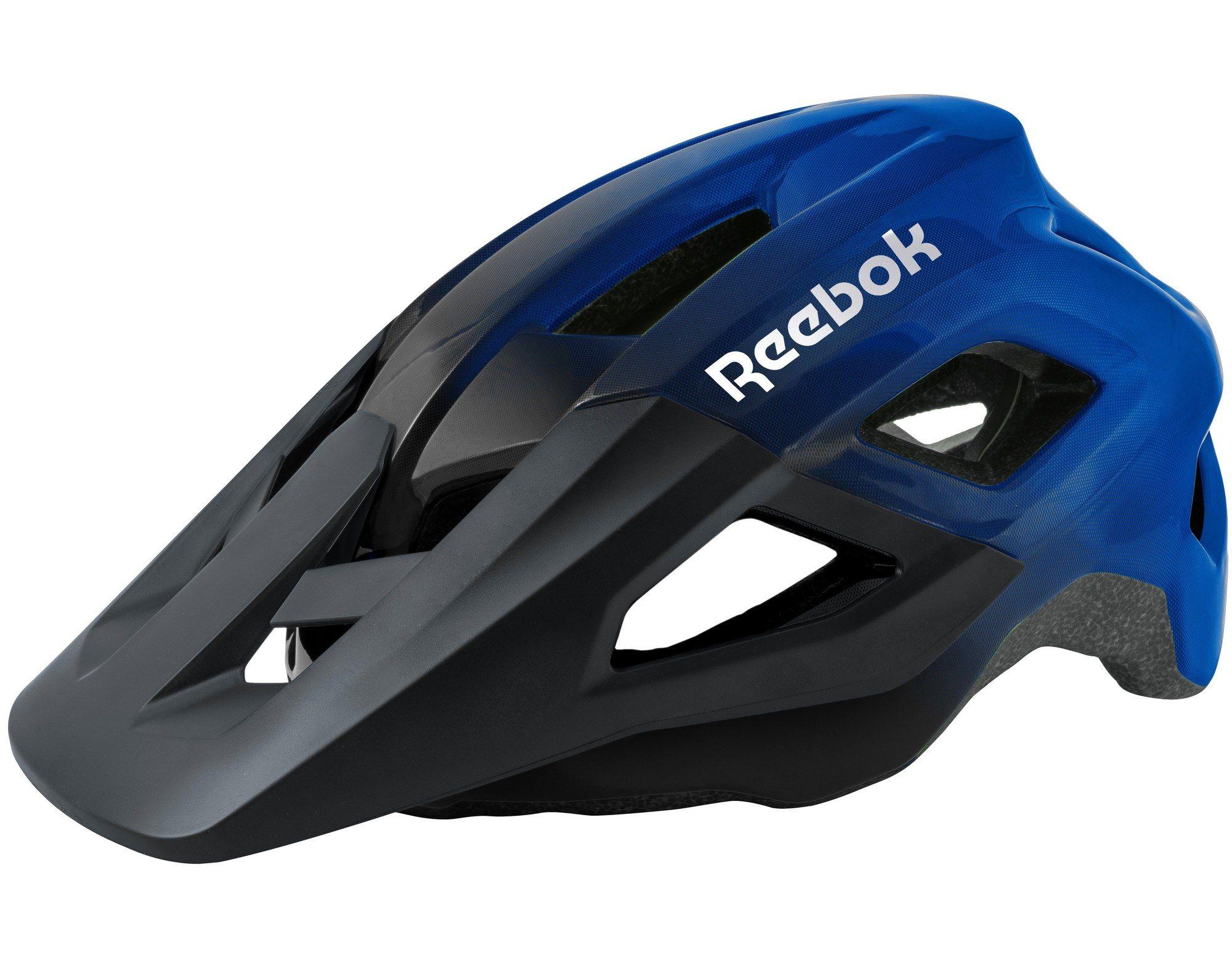 Capacete MTB REEBOK KS33 (Azul e Preto)