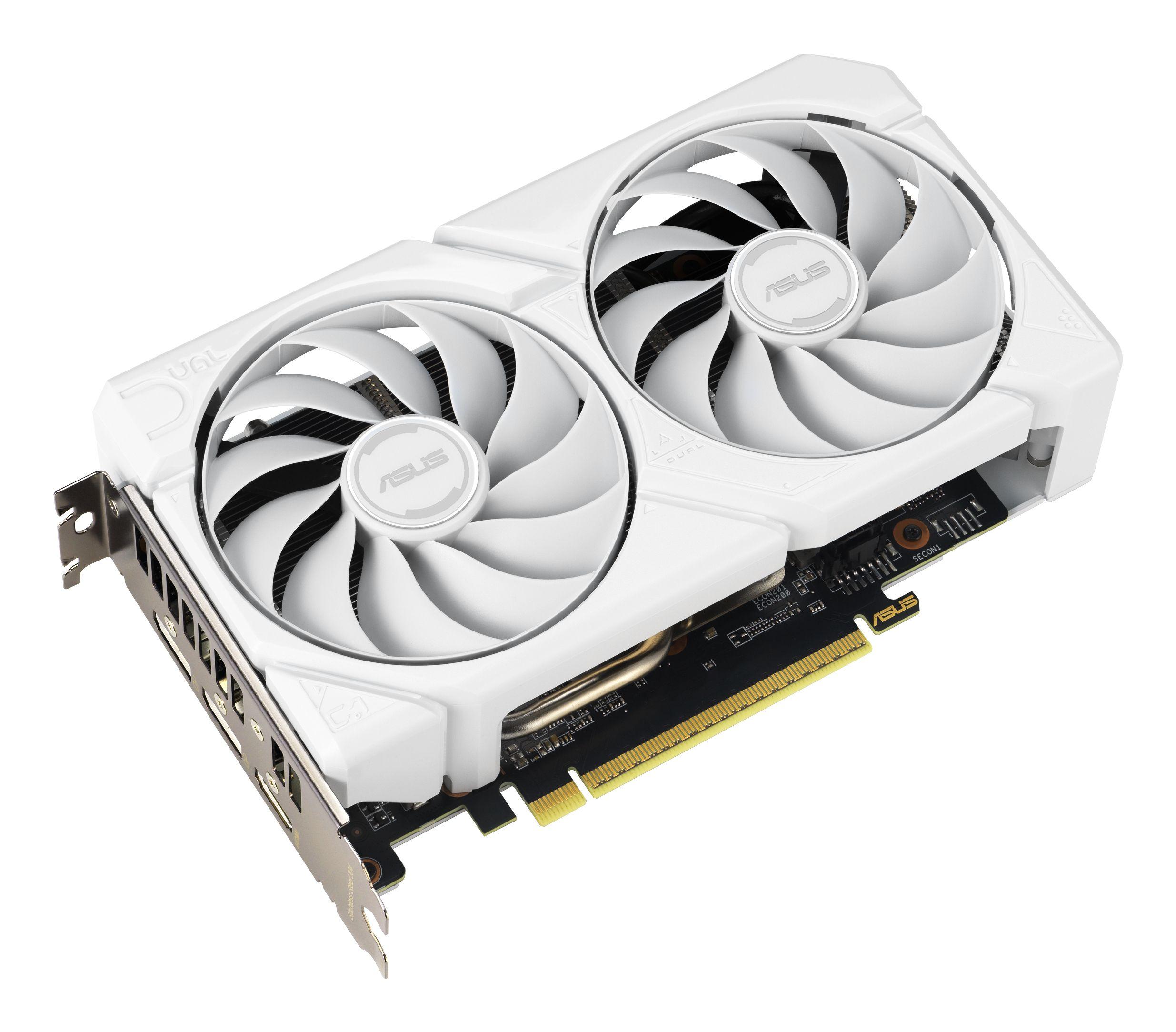 Placa Gráfica ASUS Dual Radeon RX 9060 XT (Radeon RX 9060 XT - 20 Gbps - 16 GB - Branco) — miniatura 3