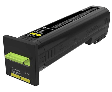 Toner LEXMARK 72K2XYE (22 000 páginas - Amarelo)