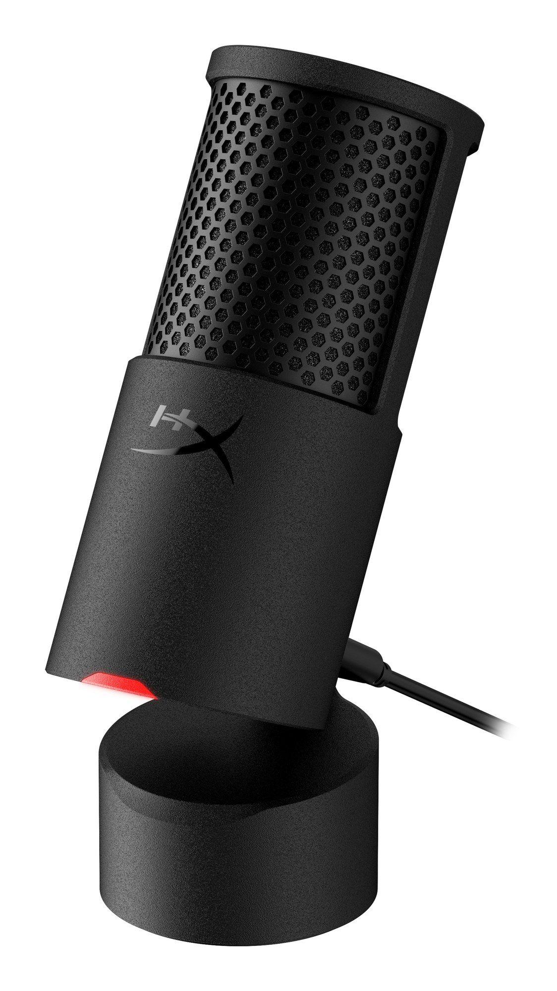 Microfone Gaming HYPERX SoloCast 2 (Com fios - USB - 96 kHz - Preto) — miniatura 4