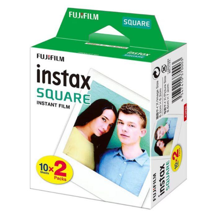 Papel Fotográfico Instantâneo FUJIFILM instax SQUARE 16921634 (Branco)