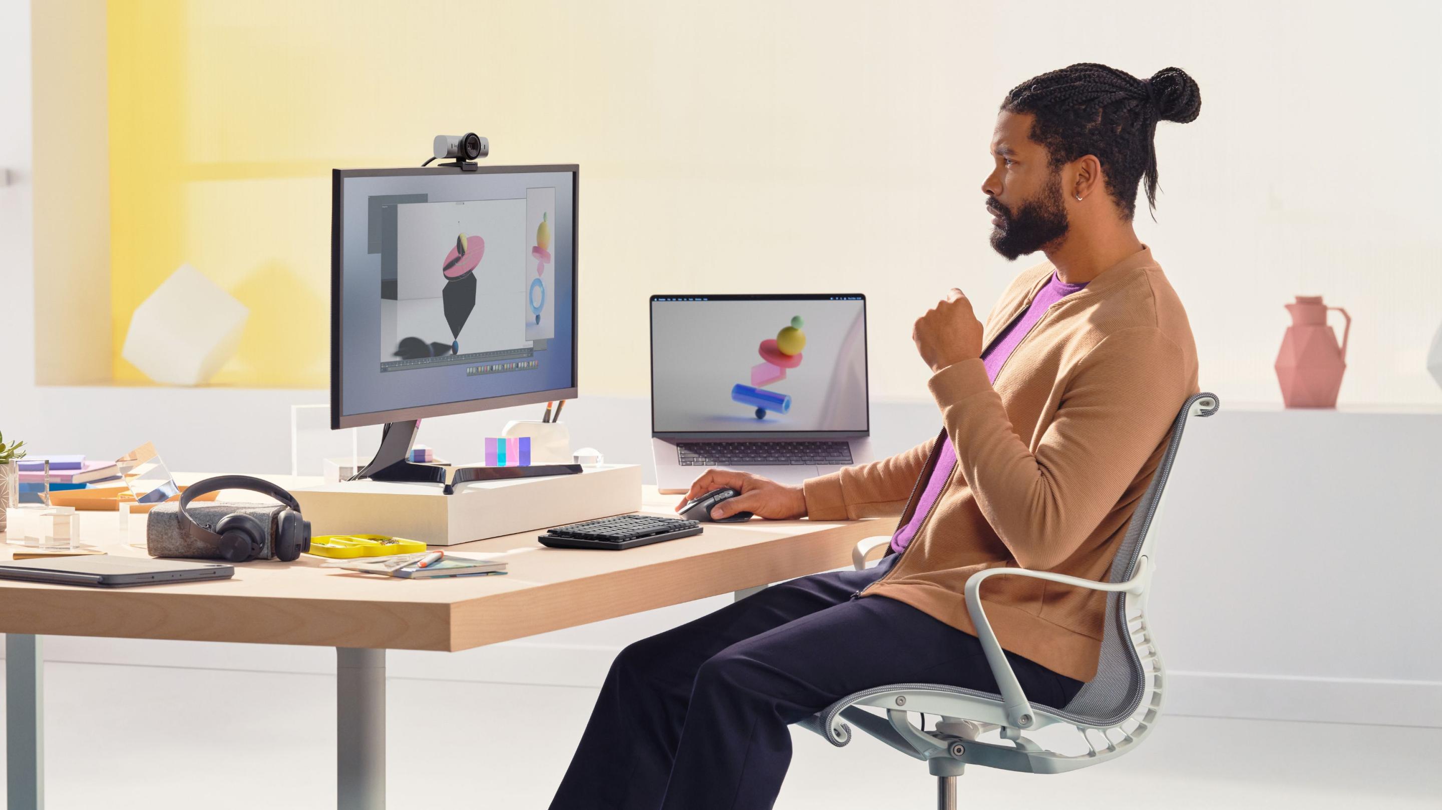 Rato LOGITECH MX Master 3S for Mac (Mão direita - 8000 DPI - Laser - Cinzento) — miniatura 8
