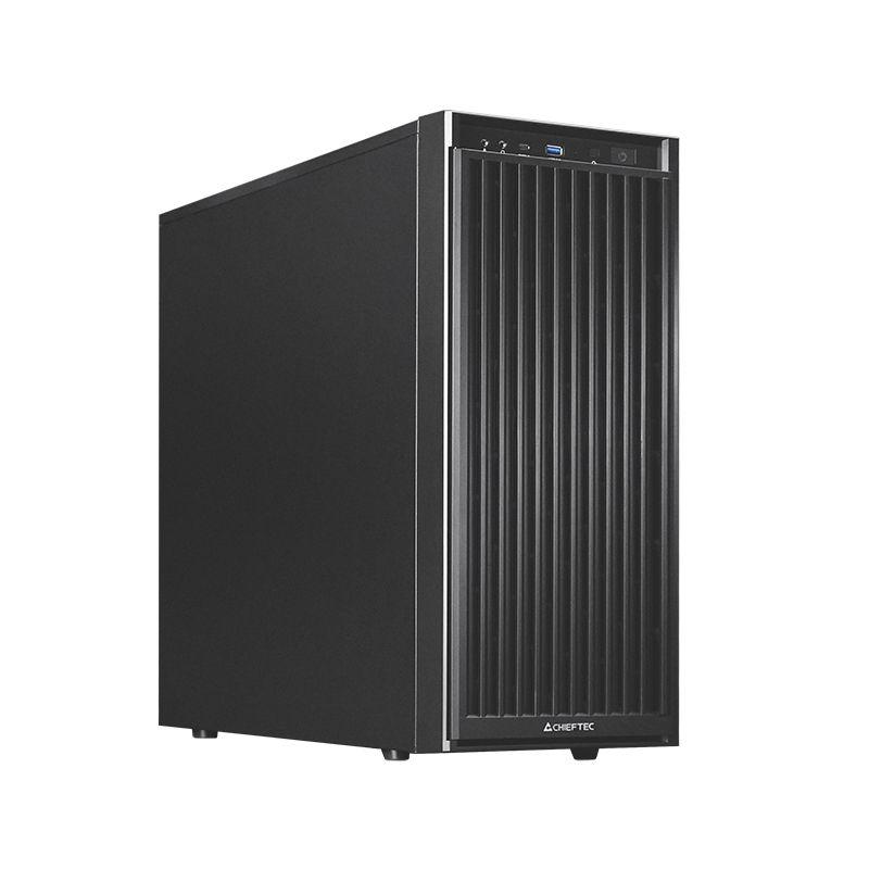 Caixa de Computador CHIEFTEC BW-01B-OP (ATX, Mini-ATX, Mini-ITX - Midi Tower - SGCC - Preto)