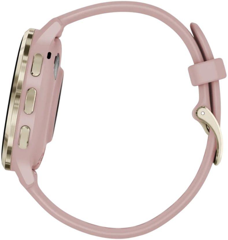 Smartwatch GARMIN Venu 3S (Redondo - Android, iOS - AMOLED - Dourado/Rosa) — miniatura 4