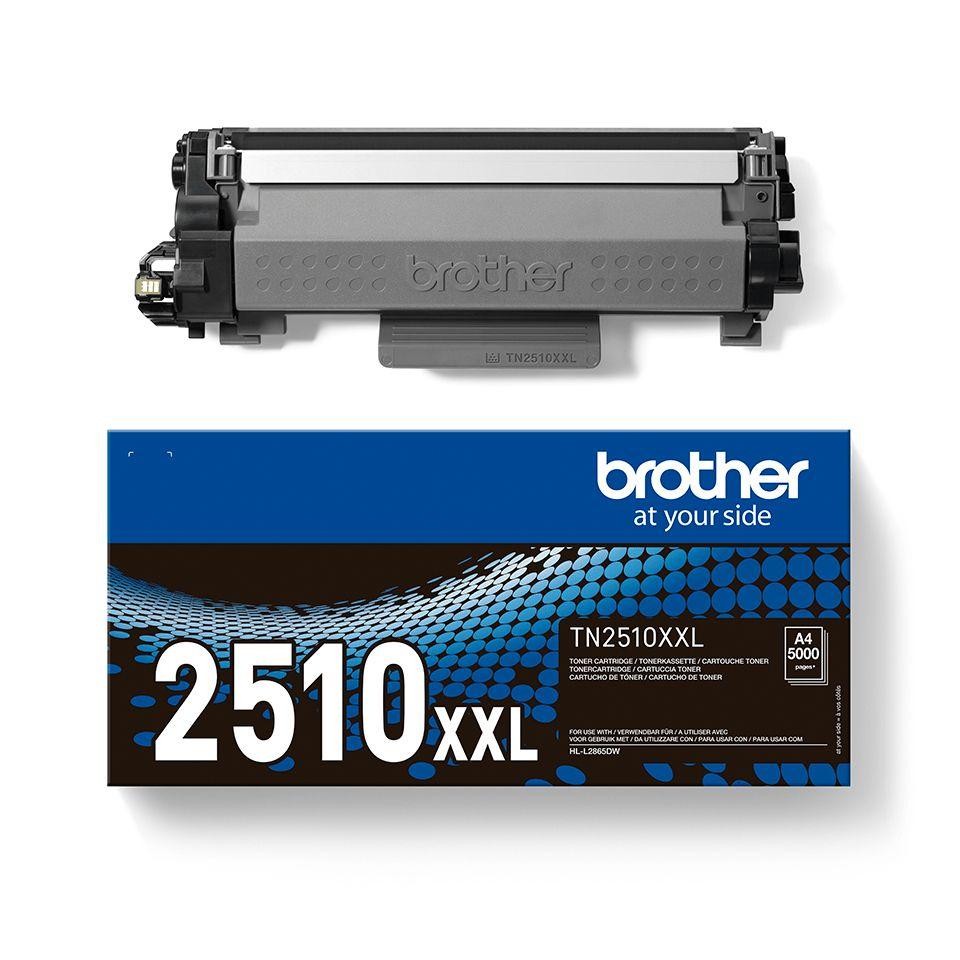 Toner BROTHER TN2510XXL (5000 páginas - Preto), miniatura 4