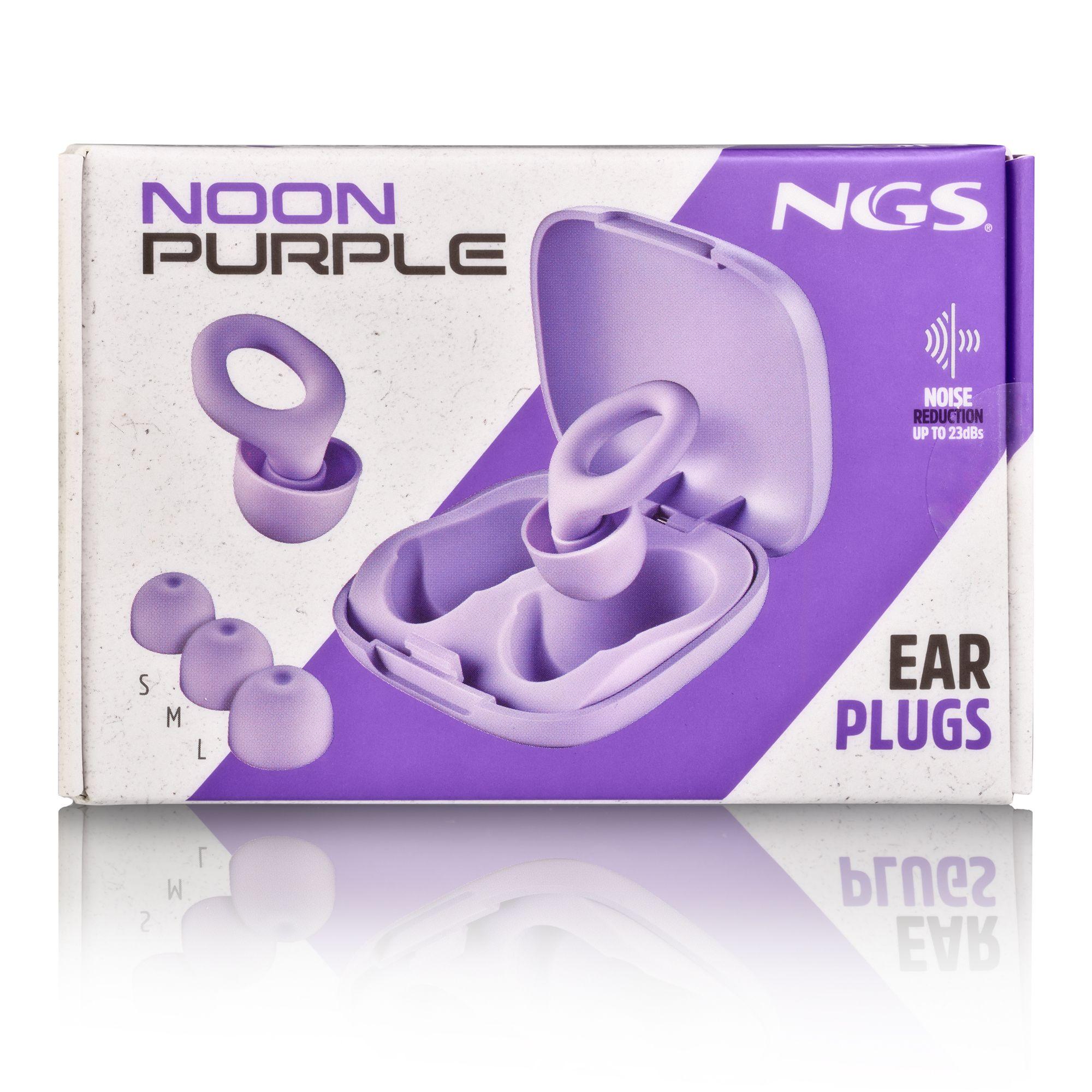 Tampões para Ouvidos NGS NOON PURPLE (Silicone - Roxo), miniatura 14