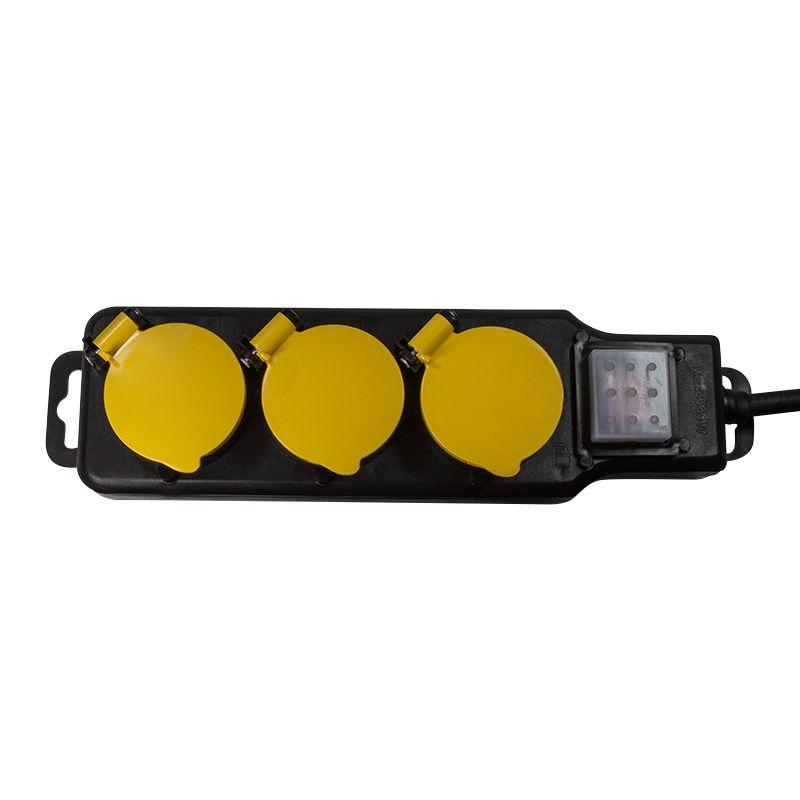 Extensão Elétrica LOGILINK LPS253 (Preto e Amarelo), miniatura 2