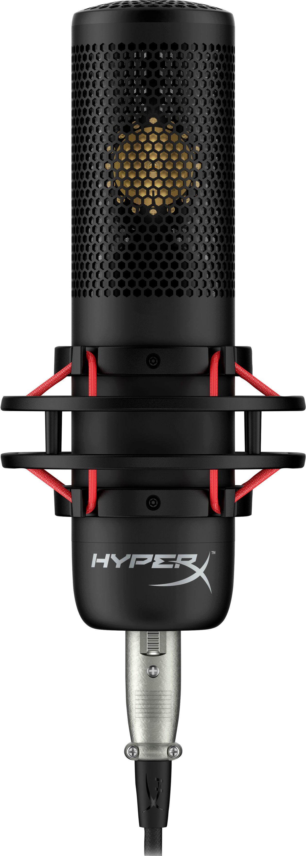 Microfone HYPERX ProCast (Com fios - XLR-3 - -38 dB - Preto)