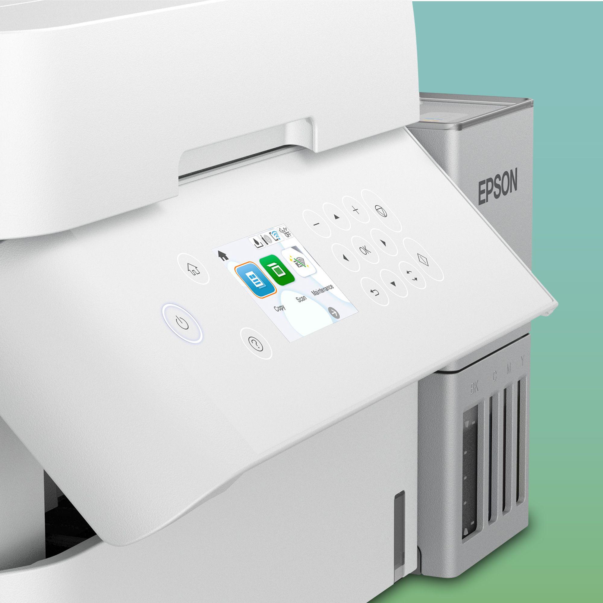 Impressora Multifunções Jato de Tinta EPSON EcoTank ET-3956 (A4 - Impressão a cores - 250 folhas - Branco) — miniatura 6
