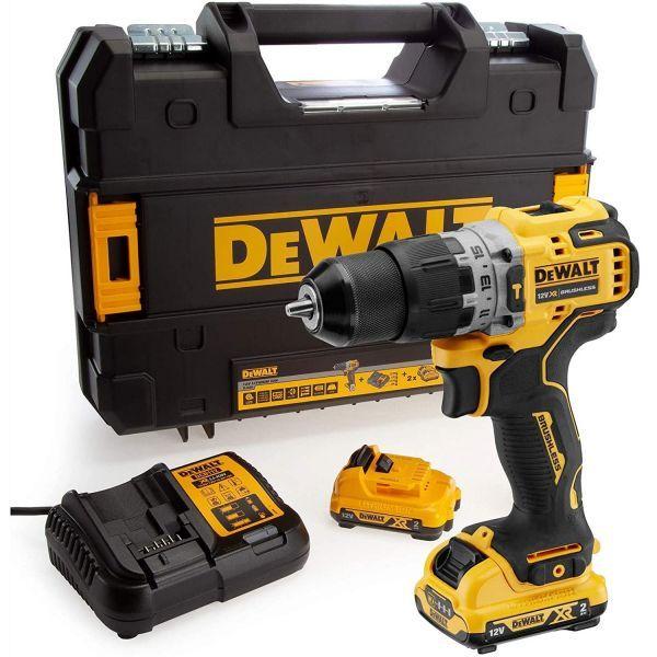 Berbequim Aparafusador com Percussão DEWALT DCD706D2-QW (168 mm), miniatura 2