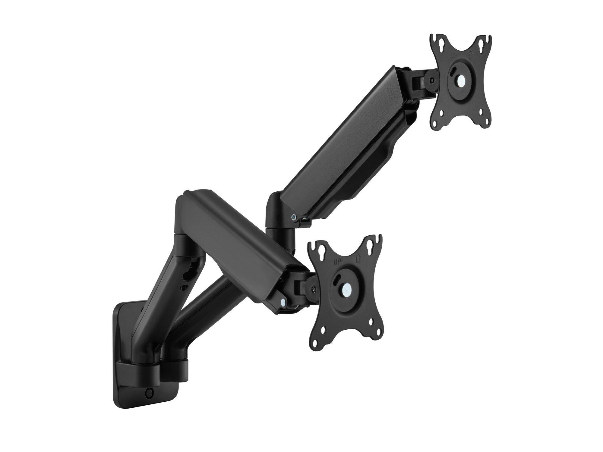 Suporte de Parede para 2 Monitores EQUIP 650138 (17–32″ - 9 kg por monitor - Preto)