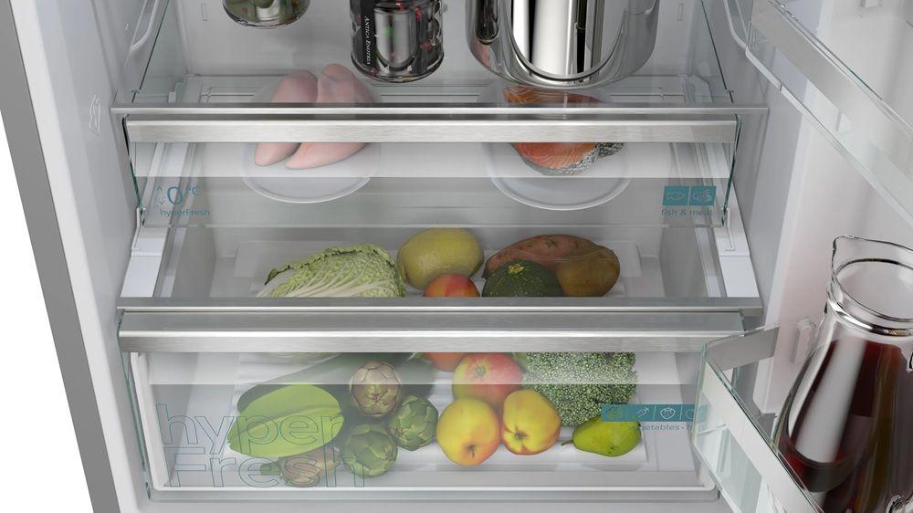 Frigorífico Combinado Independente SIEMENS KG49NVIDG (440 l - 203x70x66,7 cm - 70 cm - Inox) — miniatura 4