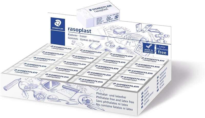 Borracha STAEDTLER Rasoplast 526 B40 (Branco)