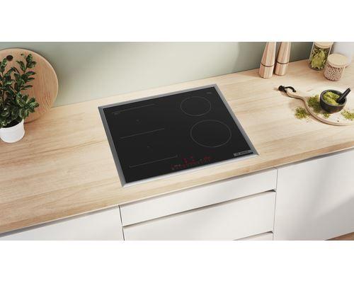 Placa de Indução de Encastre BOSCH PVS645HB1E (Encastre - 60 cm - Preto/Inox), miniatura 2
