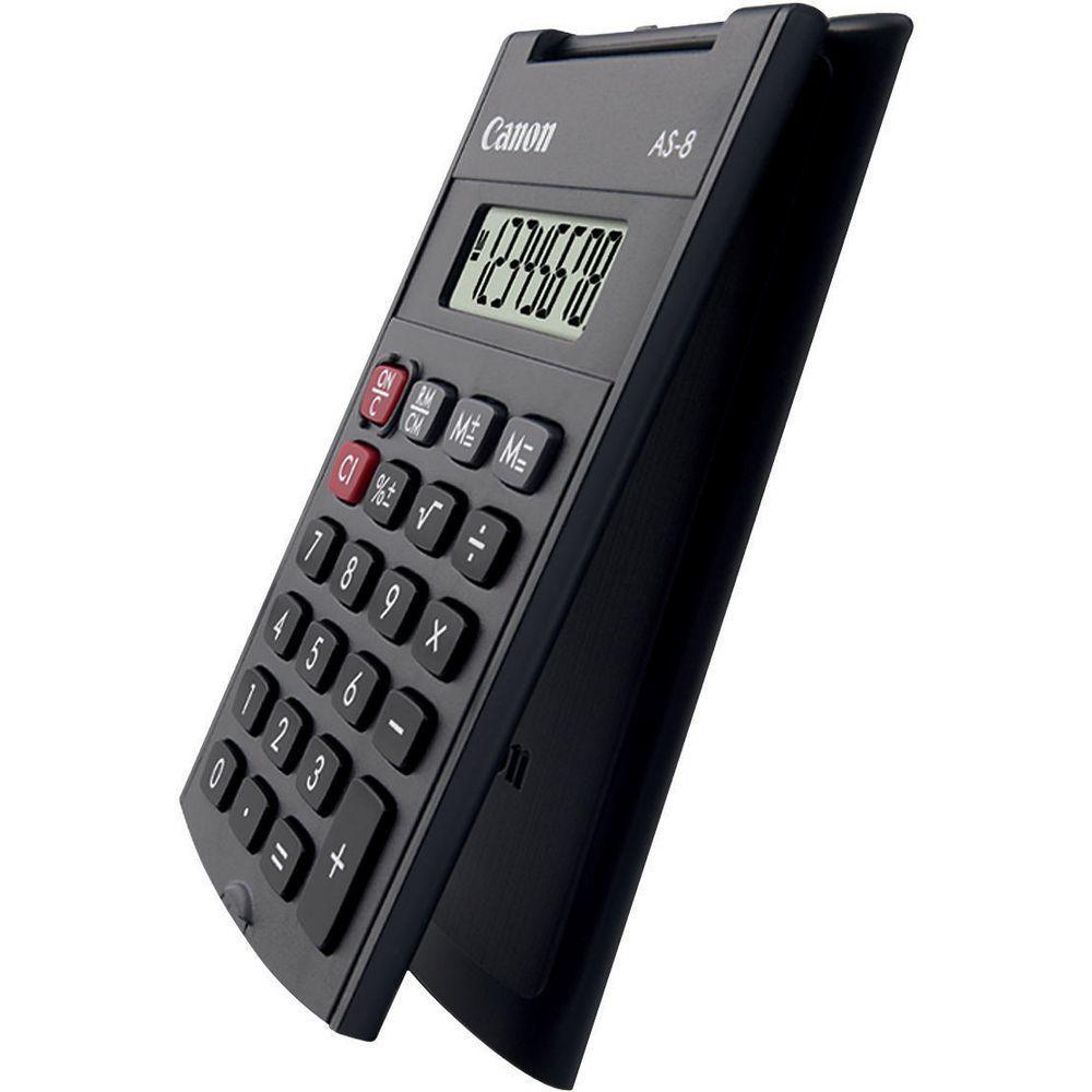 Calculadora CANON AS-8 HB EMEA (Plástico - Cinzento) — miniatura 3