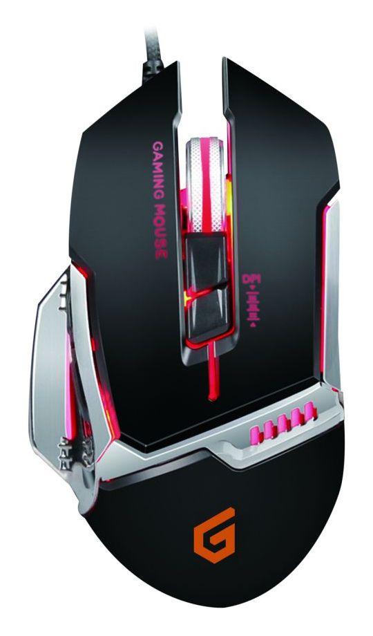 Rato CONCEPTRONIC DJEBBEL02B (Mão direita - 4000 DPI - Ótico - Preto e Prateado), miniatura 2