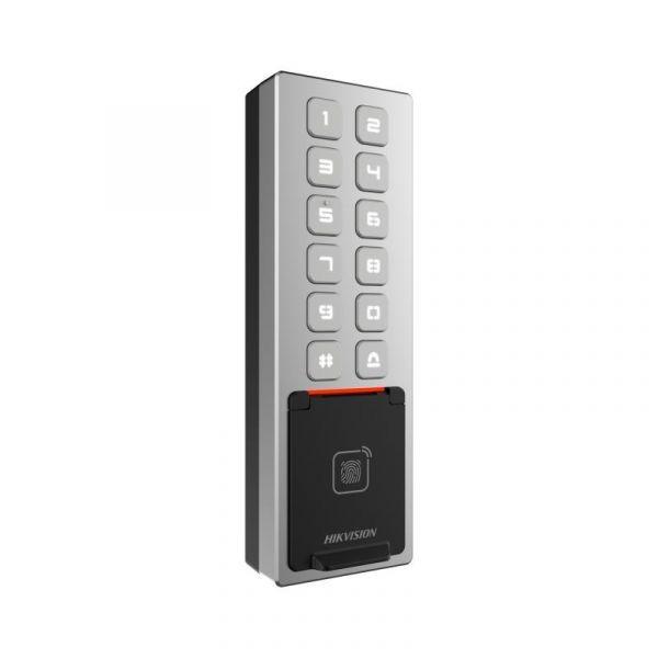 Terminal de Controlo de Acessos HIKVISION DS-K1T805EBFWX (Impressão Digital, Cartão EM e PIN - IP65, IK08) — miniatura 3