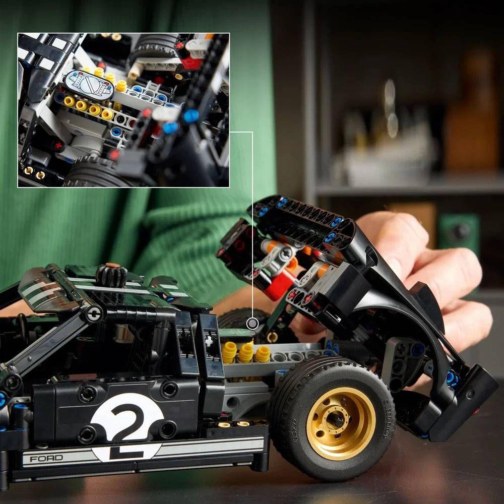LEGO 42223 Technic Carro de Corrida 1966 Ford GT40 MKII (18+ anos - 793 peças) — miniatura 4