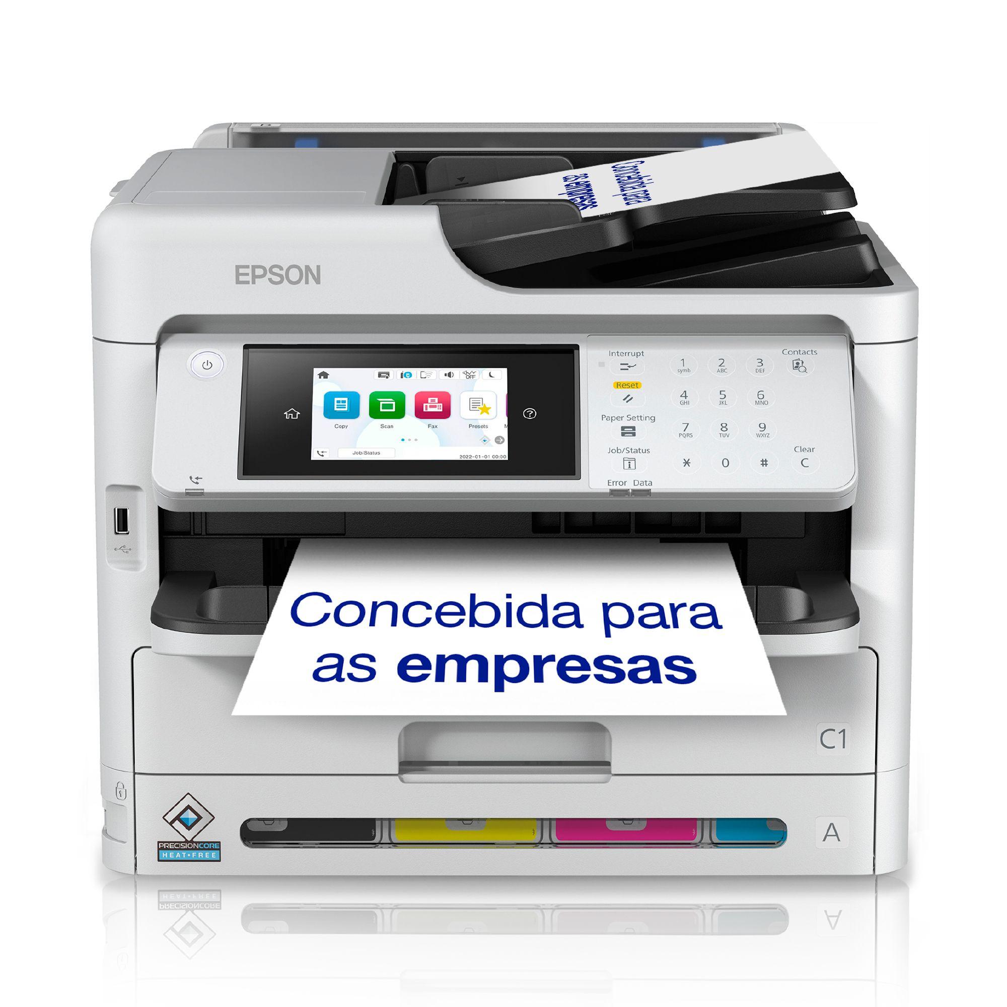 Impressora Multifunções EPSON WorkForce Pro WF-C5890DWF (A4 - Impressão a cores - 1830 folhas - Preto e Cinzento), miniatura 2