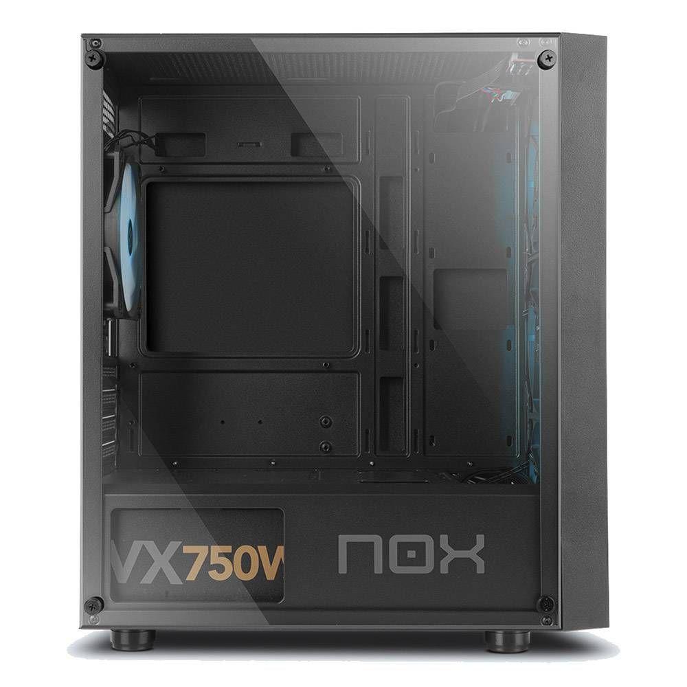 Caixa PC NOX Infinity Epsilon (ITX, micro ATX - Mini Tower - Mini-ITX, Micro-ATX - Preto) — miniatura 4