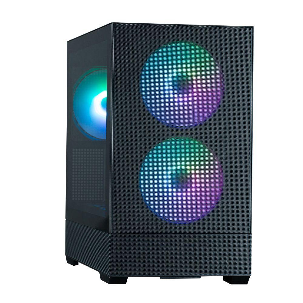 Caixa PC ZALMAN P30 AIR (Micro ATX, Mini-ITX - Mini Tower - Plástico, aço, vidro temperado - Preto) — miniatura 5