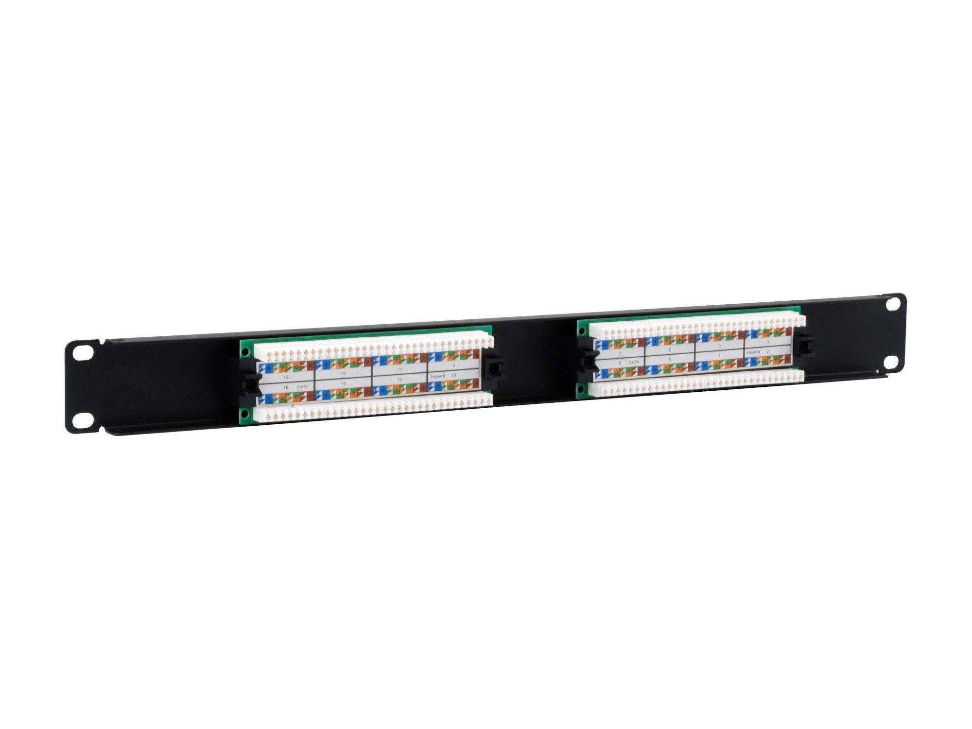 Painel de Patch EQUIP 235317 (19" - 1U - 16x RJ45 Cat5e - Preto) — miniatura 2