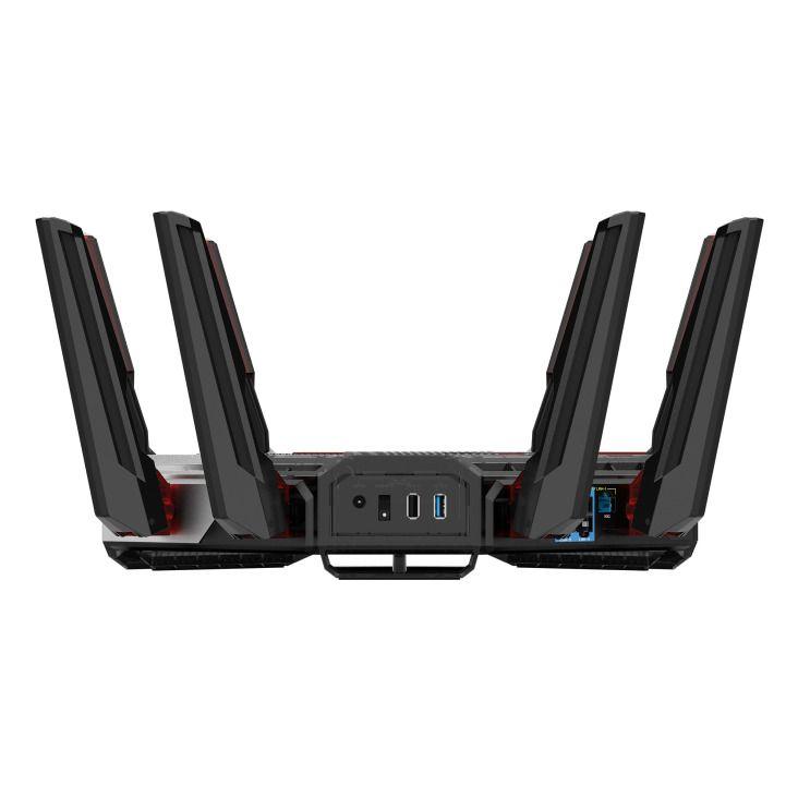 Router ASUS ROG Rapture GT-BN98 (Wi-Fi 8 - 11 529 Mbit/s - 10 Gigabit Ethernet - Preto e Branco), miniatura 4