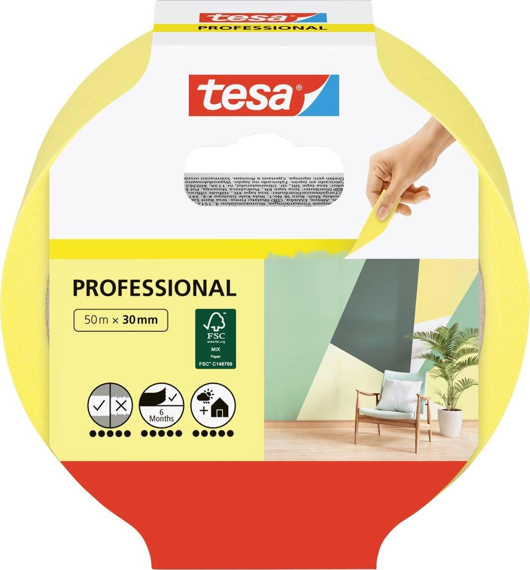 Fita de Pintura TESA Professional 56299-00000-00 (Amarelo)