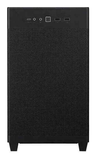 Caixa PC ASUS Prime AP201 Micro-ATX Mini Tower (Micro ATX, Mini-ITX - Mini Tower - Aço, malha - Preto)