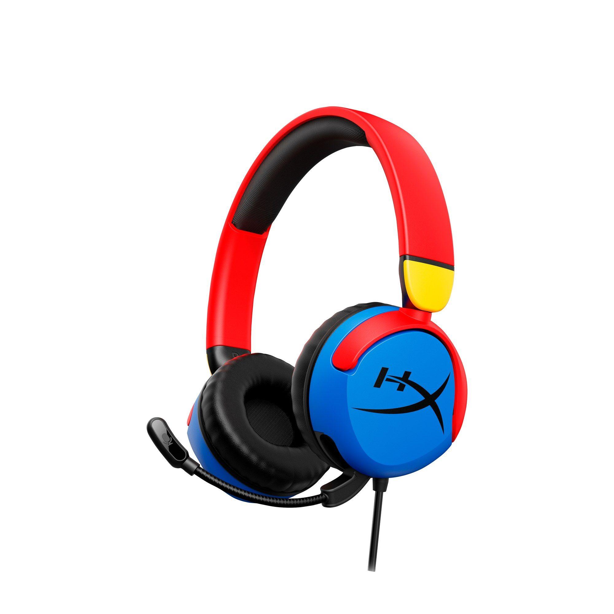 Headset Gaming HYPERX Cloud Mini (Binaural - Com fios - Supra-aural - Vermelho/Azul)