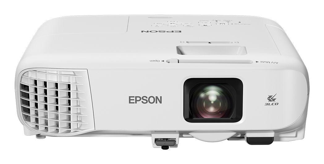 Projetor EPSON EB-X49 (XGA - 3600 ANSI lumens - Lâmpada - Branco)