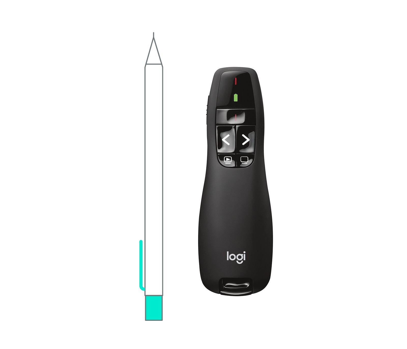 Apresentador LOGITECH R400 (RF - USB - Preto) — miniatura 2