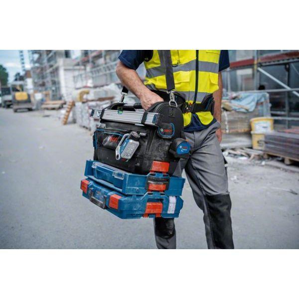 Mala de Ferramentas BOSCH GWT 20 Professional (Policarbonato - Preto e Azul), miniatura 3