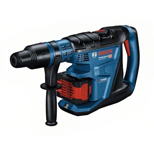 Martelo Perfurador a Bateria BOSCH GBH 18V-40 C Professional (Azul/Preto), miniatura 2