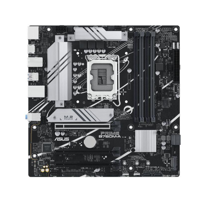 Motherboard ASUS PRIME B760M-A-CSM (LGA 1700 - micro ATX - Duplo canal)