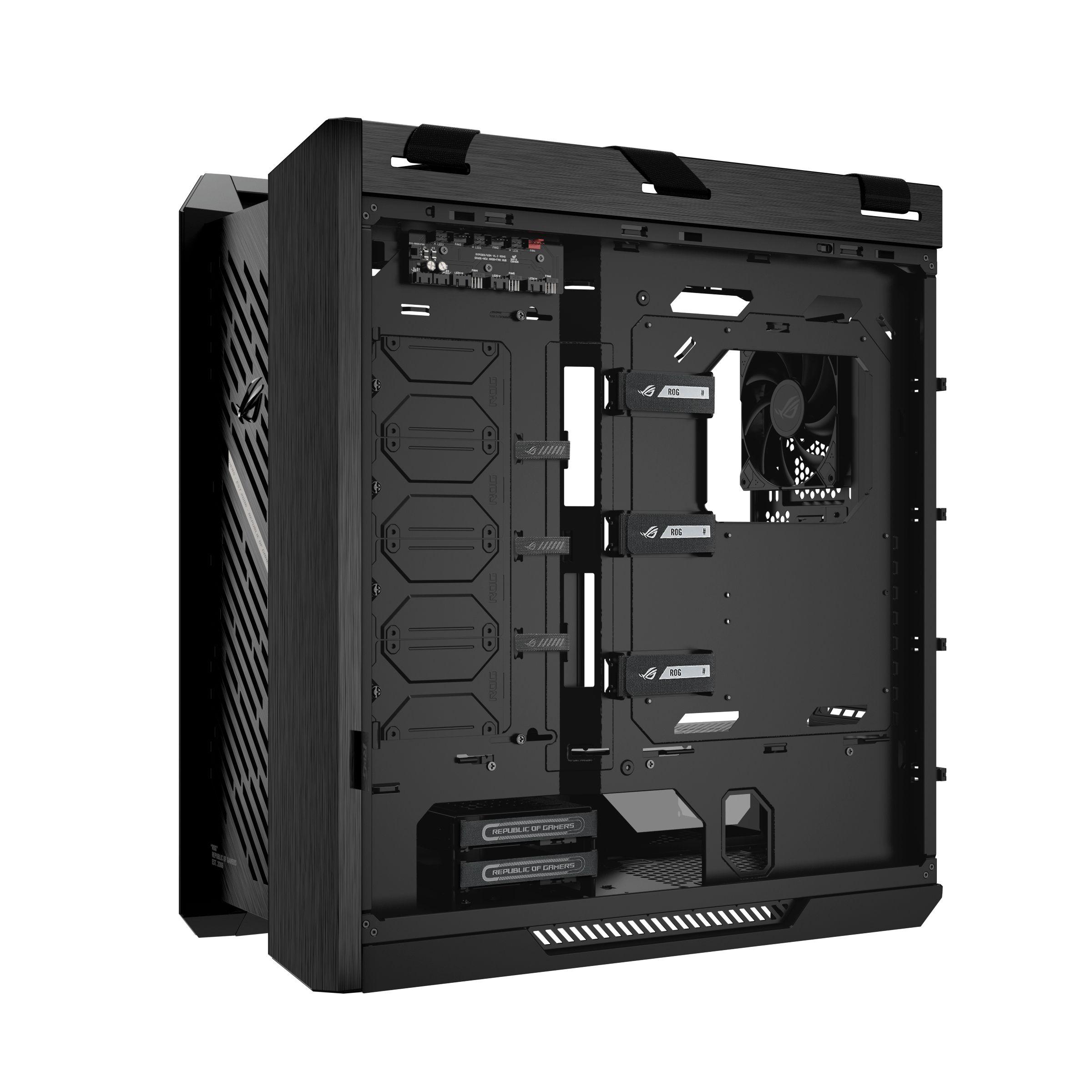 Caixa PC ASUS ROG Strix Helios II GX601S (ATX, EATX, micro ATX, Mini-ITX - Midi Tower - Alumínio, Vidro temperado - Preto), miniatura 13