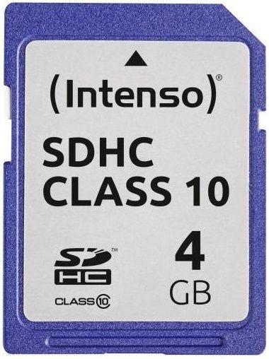 Cartão de Memória INTENSO 3411450 (4GB - Classe 10 - 25 MB/s - Preto), miniatura 2