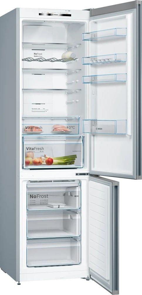 Frigorífico Combinado Independente BOSCH KGN39VIEB (368 l - 203x60x66 cm - 60 cm - Inox) — miniatura 2