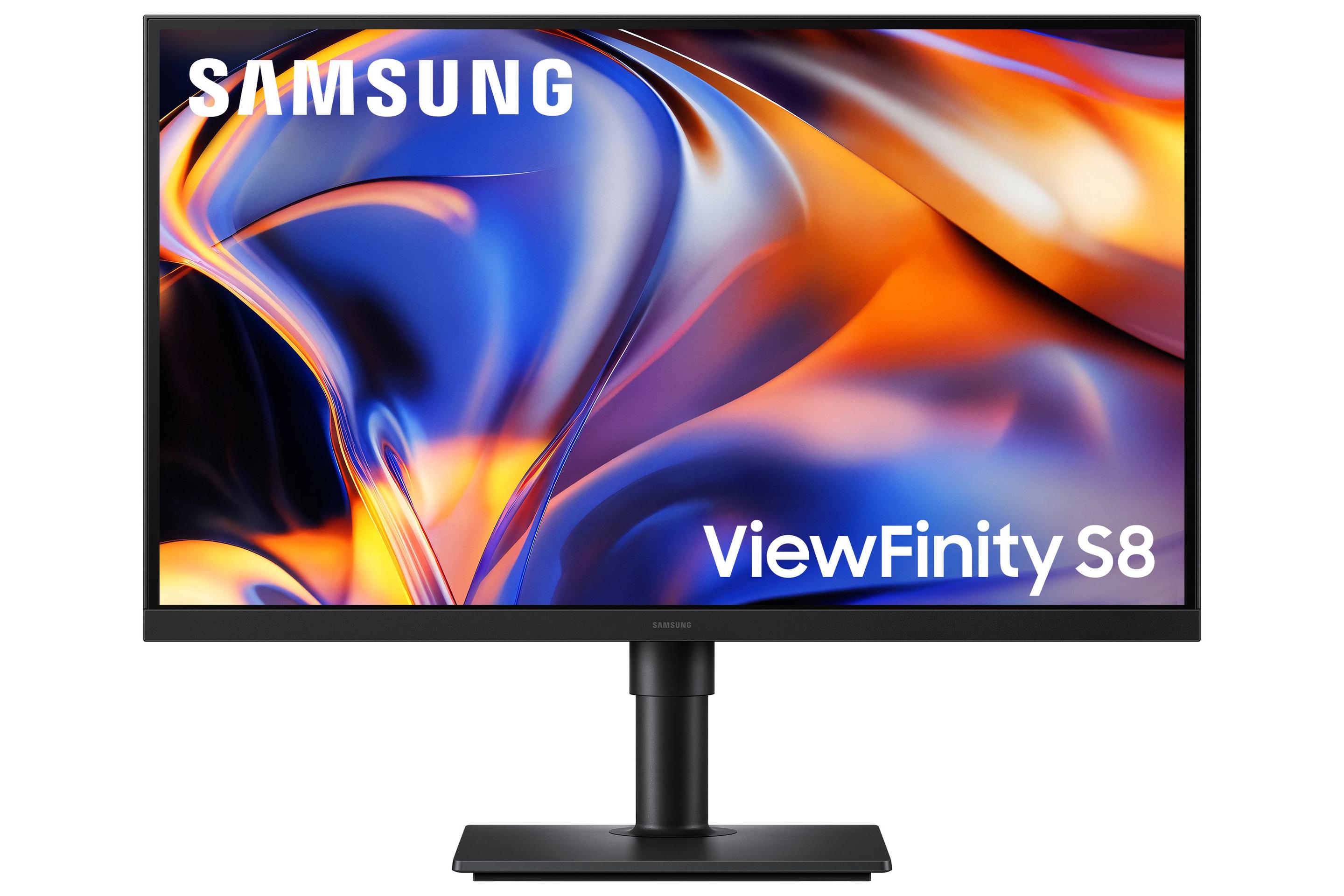 Monitor SAMSUNG ViewFinity S8 S80HF LS27H802EFAXEN (27" - IPS - 60 Hz - Preto)