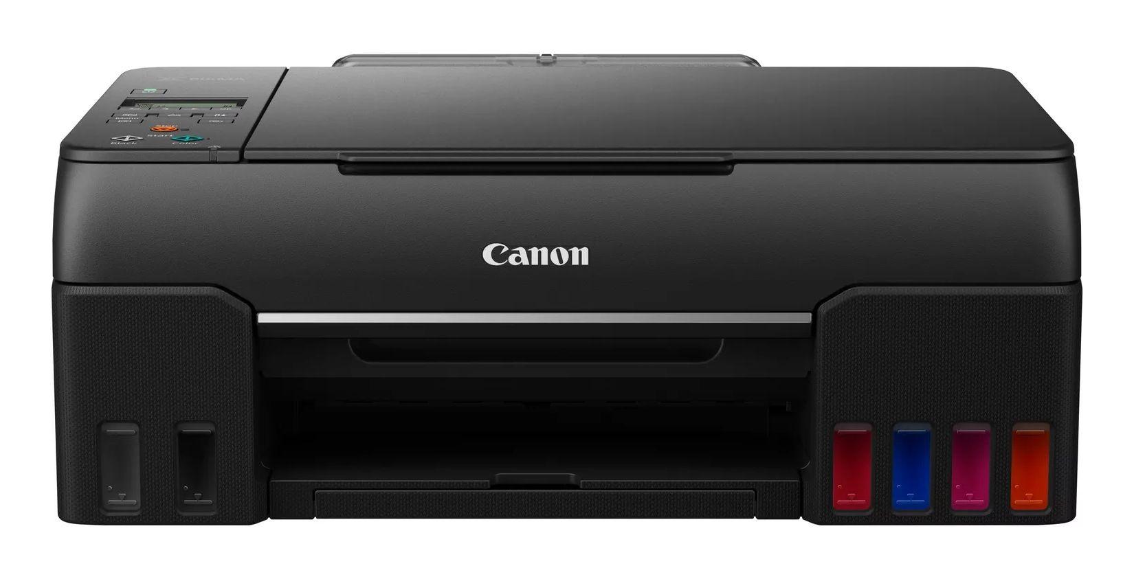 Impressora Multifunções Fotográfica CANON PIXMA G650 (A4 - Impressão a cores - 100 folhas - Preto)
