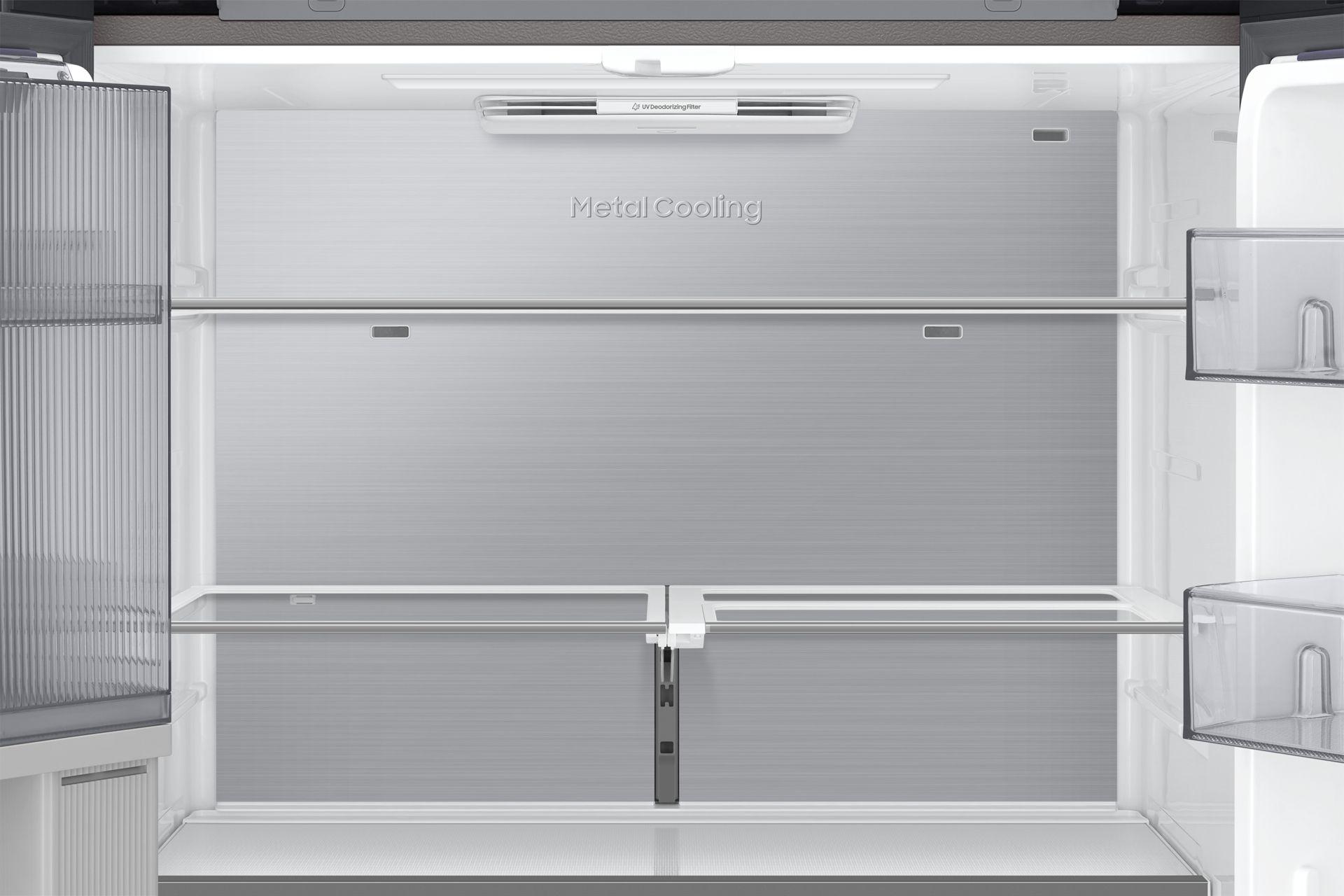 Frigorífico Americano Independente SAMSUNG RF65DB970E22EF (645 L - 185,3x91,2x73,1 cm - 91 cm - Preto), miniatura 8