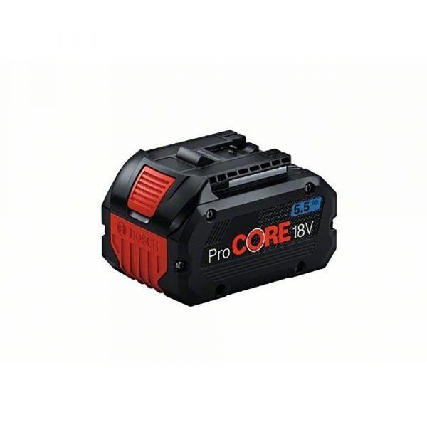 Conjunto de Baterias BOSCH POWERTOOLS ProCORE18V 5,5Ah (2000 W - 18 V - Azul/Preto)