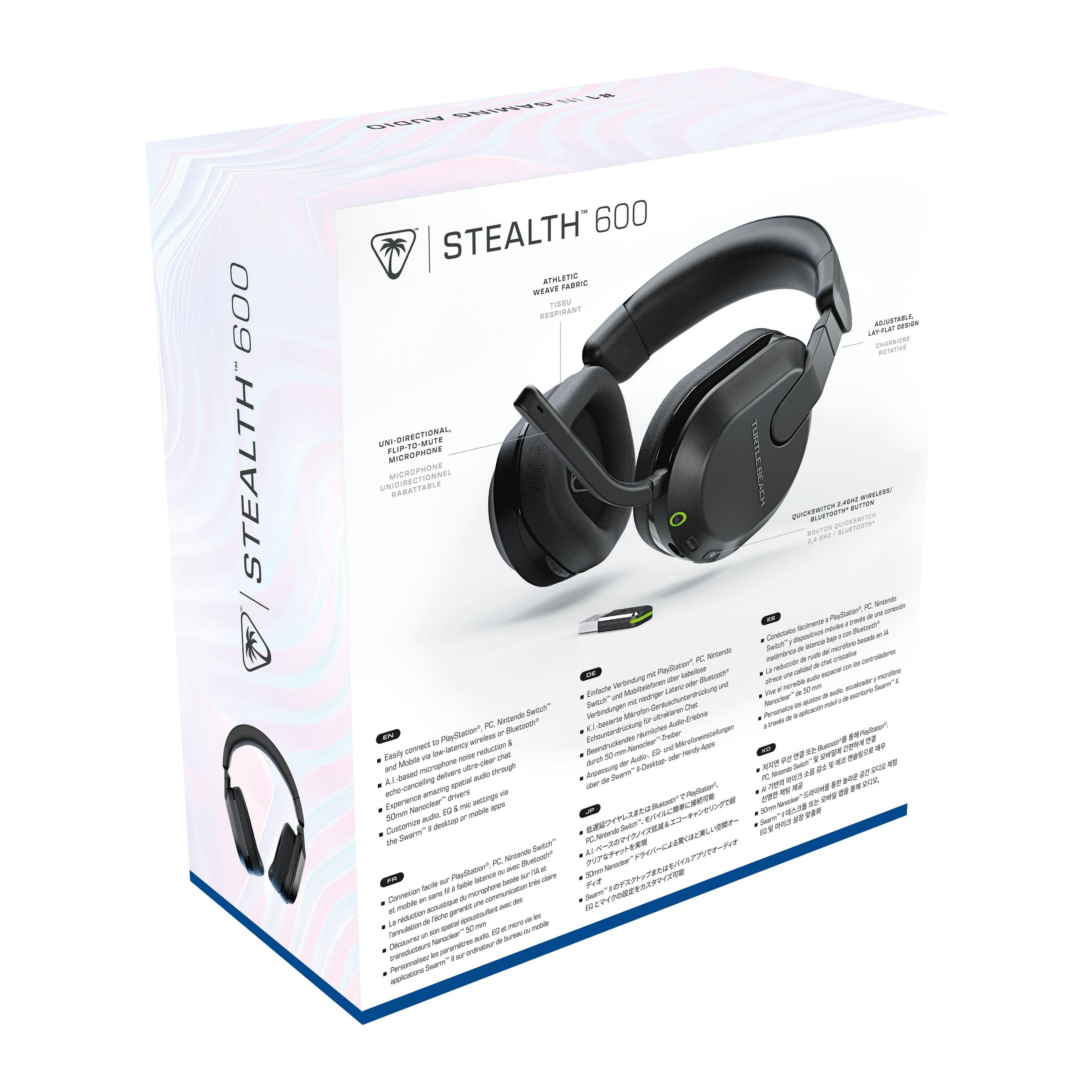 Headset Gaming TURTLE BEACH Stealth 600 GEN 3 PS (Binaural - Sem fios - Circum-aural - Preto) — miniatura 12