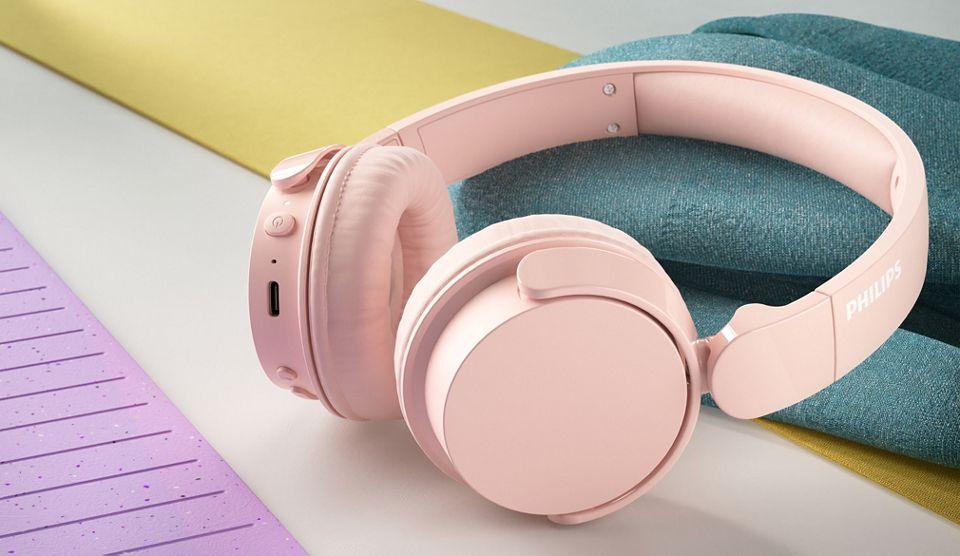 Auscultadores PHILIPS TAH4209PK/00 (Binaural - Sem fios - Supra-aural - Rosa), miniatura 4