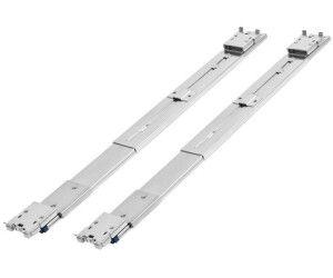 Kit de Calhas de Montagem para Bastidor SILVERSTONE TECHNOLOGY RMS08-20 (Prateado)