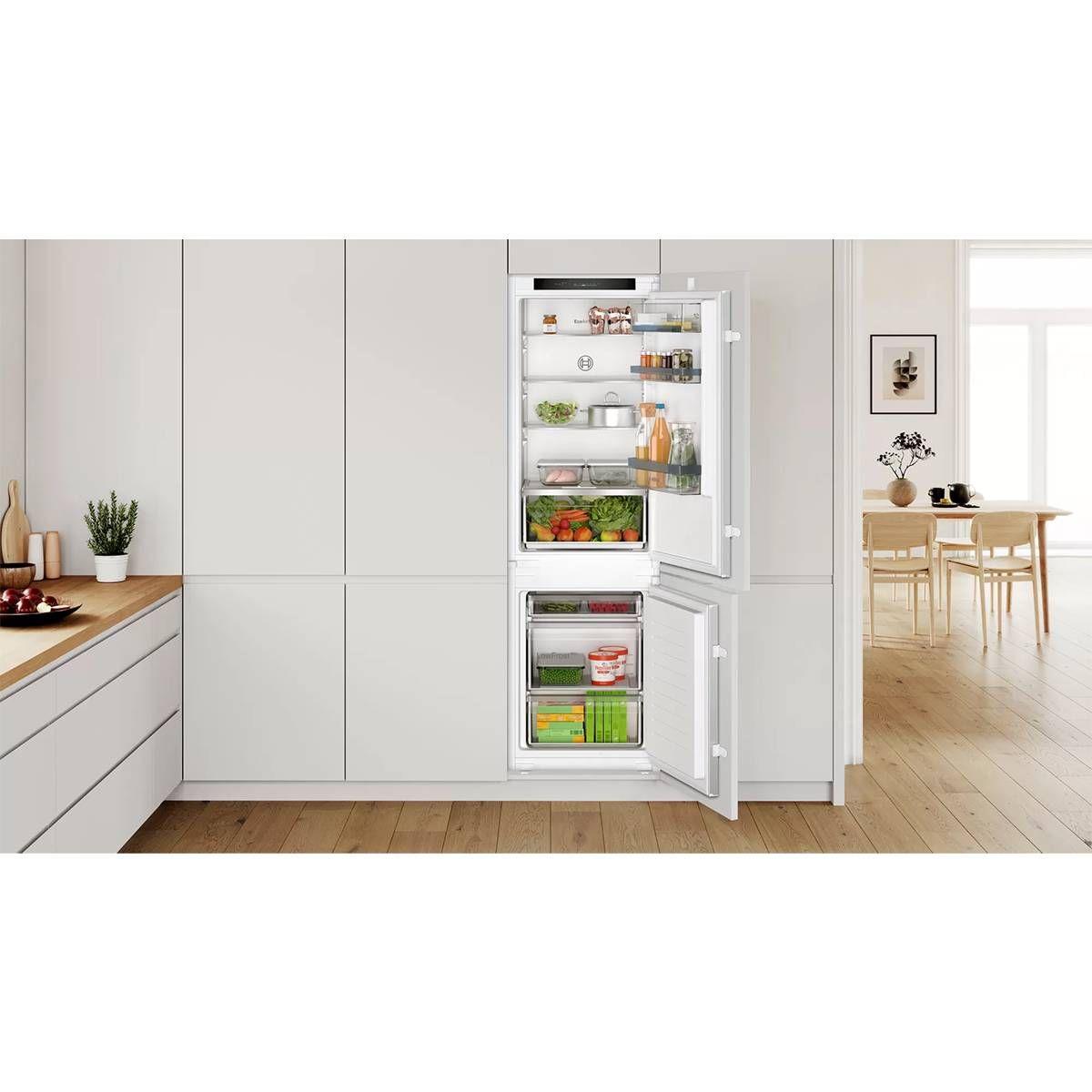 Frigorífico Combinado de Encastre BOSCH KIV86VSE0 (Altura 177,5 cm - Vidro - 54 cm - Branco), miniatura 5