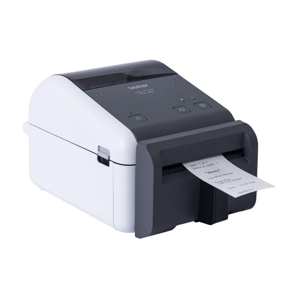 Impressora de Etiquetas BROTHER TD-4420DNFC (Com fios - Preto), miniatura 6