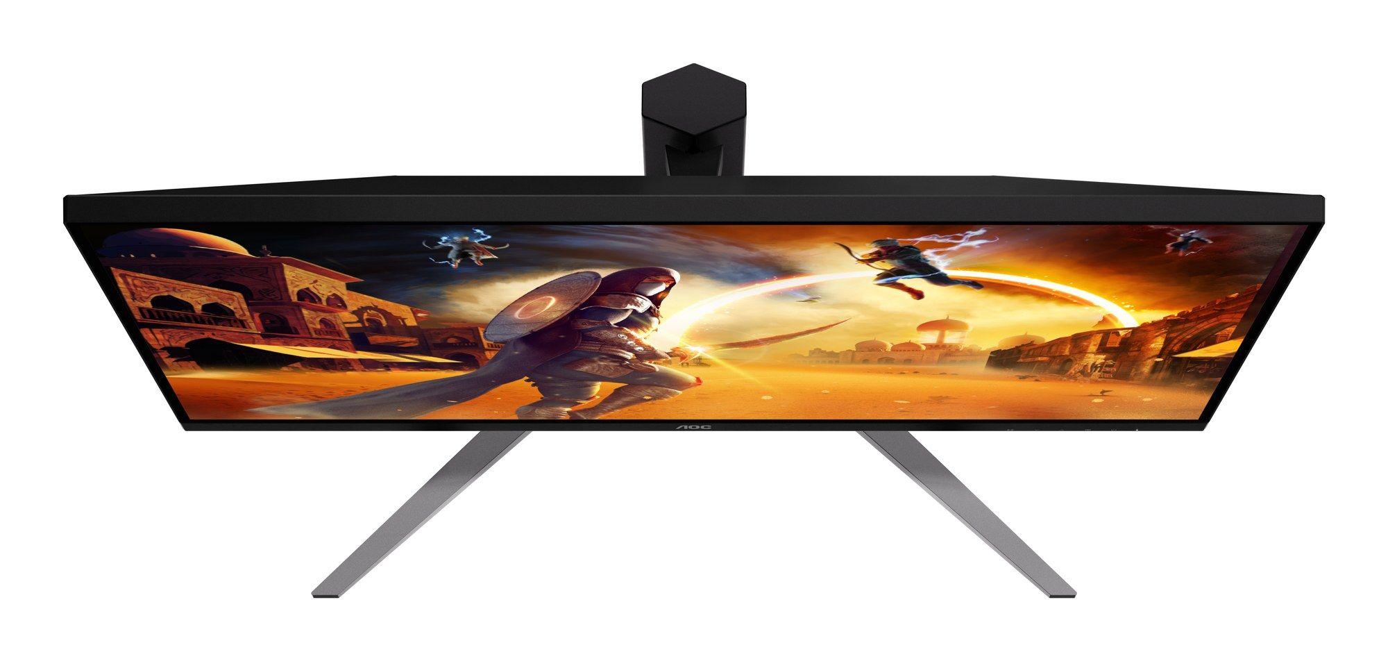 Monitor AOC U32G4U (31,5" - Fast IPS - 160 Hz - Preto e Vermelho) — miniatura 14